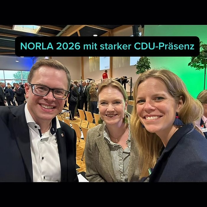 Starke CDU-Präsenz auf der Norla! Gute Gespräche, moderne Landwirtschaft und viele Begegnungen: Wir sind vor Ort, hören ...