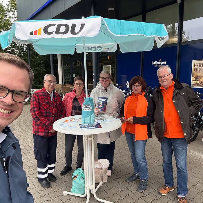 Stürmisches Wetter? Davon lassen wir uns nicht abhalten! 🌬️ Im Rahmen der Aktionswochen der @cdu.sh haben wir gestern m...