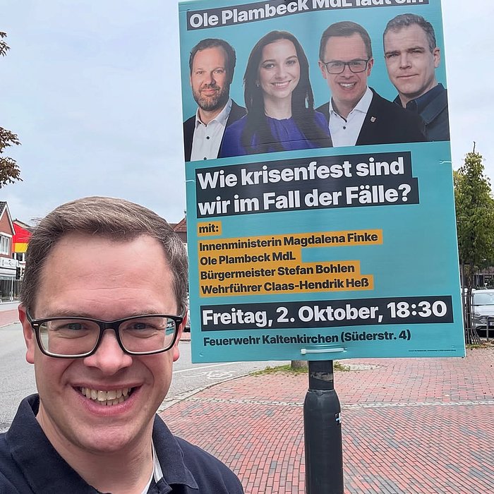 Nach der Klausurtagung ging es für mich direkt weiter nach Kaltenkirchen. Dort haben wir für unsere spannende Veranstalt...