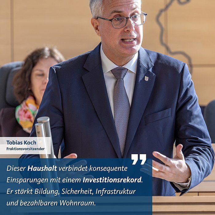 🧭 Dieser Haushalt setzt klare Prioritäten. 💶 Unter schwierigen wirtschaftlichen Bedingungen setzen wir unseren Konsoli...